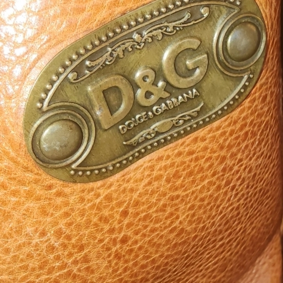 Used leather D&G Men's Brown Leather Boots size 10 5 - Picture 2 of 6